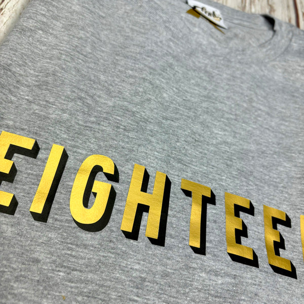 The SIXTEEN, SEVENTEEN, EIGHTEEN Birthday T-Shirt - Bingley Bang