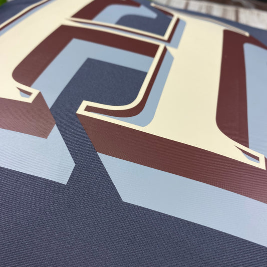 Stirling Shadow - Alphabet Cushion