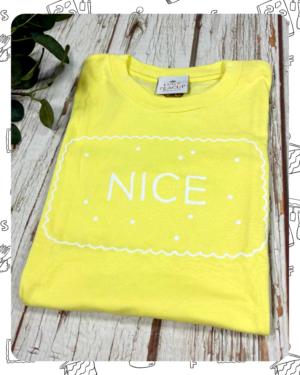 Ready To Ship: Kids Lemon Yellow T-Shirt- Nice- age 5-6 years