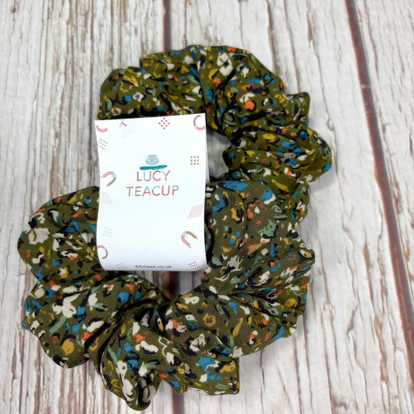 Scrunchies-Soft Fabric Florals