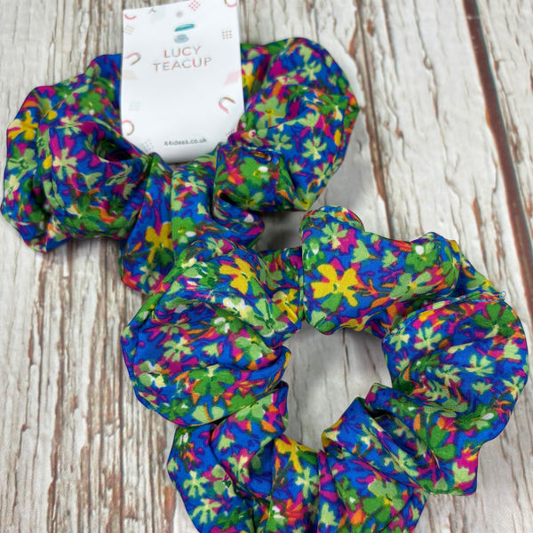 Scrunchies-Soft Fabric Florals