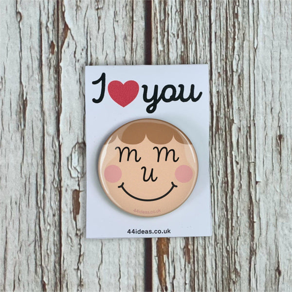 Mum Pin Badge Accessories, Badges, Pleb 44ideas.co.uk