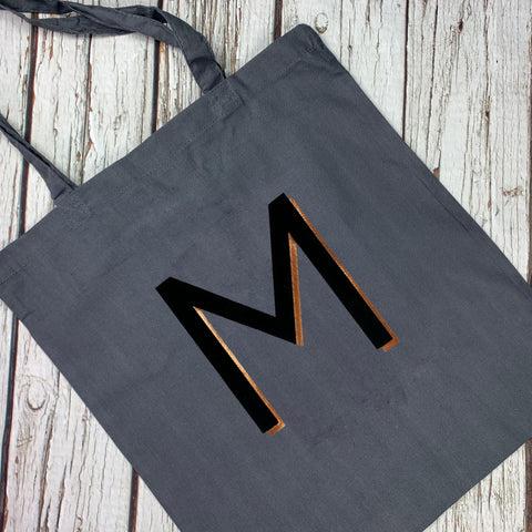Letter/year Tote Bag - Branson Accessories, Bags, Font Not Found, Font: Branson 44ideas.co.uk