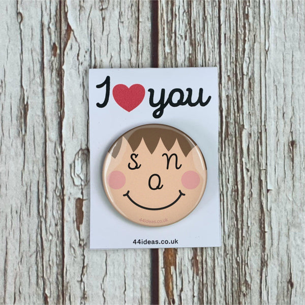 Son Pin Badge Accessories, Badges, Pleb 44ideas.co.uk