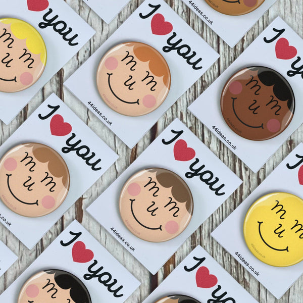 Mum Pin Badge Accessories, Badges, Pleb 44ideas.co.uk