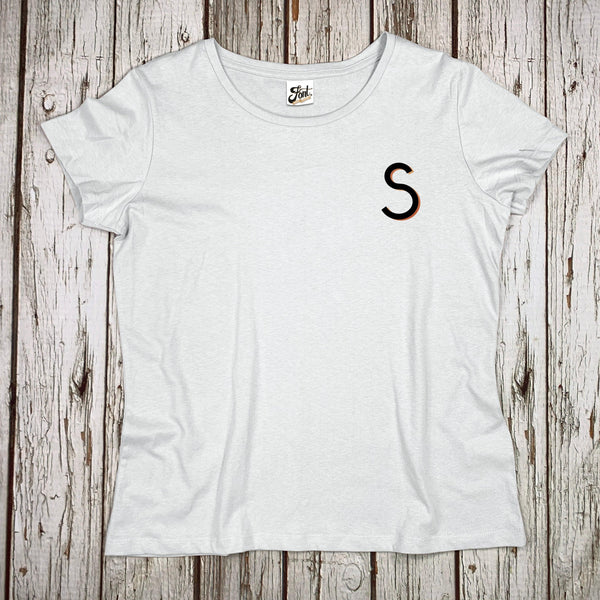 Women's Organic Ampersand T-Shirt - Branson Font Not Found, Font: Branson, T-Shirts, Womens Clothes 44ideas.co.uk