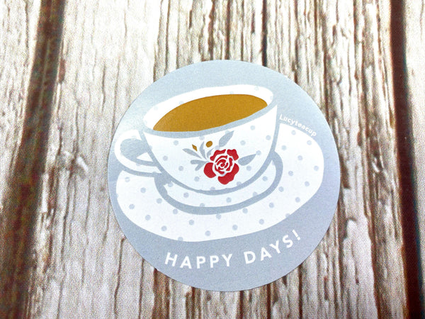 Stickers- Teacup Accessories, Lucy Teacup, Stickers 44ideas.co.uk