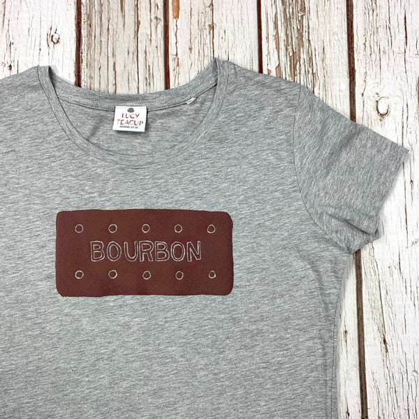 Organic cotton! Bourbon Women’s T-Shirt Lucy Teacup, T-Shirts, Womens Clothes 44ideas.co.uk