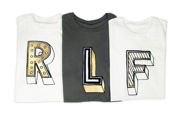 Dad/Child Matching T-Shirts - Juniper Red Deals, Father's Day, Font Not Found, Font: Juniper Red, Mother's Day, T-Shirts: Letters 44ideas.co.uk