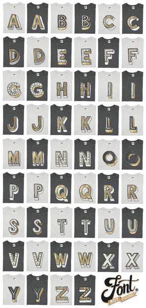 Baby Letter T-Shirt - Juniper Red Baby Clothes, Font Not Found, Font: Juniper Red, New Baby, T-Shirts, T-Shirts: Letters 44ideas.co.uk