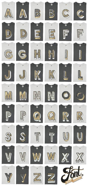 Letter Organic Shopper - Juniper Red Accessories, Bags, Font Not Found, Font: Juniper Red 44ideas.co.uk
