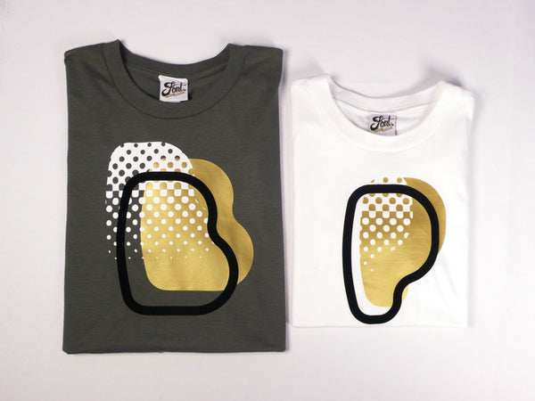 Dad/Child Matching T-Shirts - Fat Babs Deals, Father's Day, Font Not Found, Font: Fat Babs, Mother's Day, T-Shirts: Letters 44ideas.co.uk