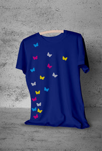 ‘Flutterbyes’ Graphic Tee Men's Clothes, Pleb, T-Shirts 44ideas.co.uk