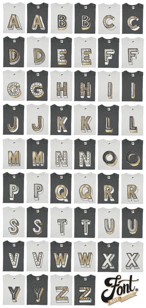 Personalised Alphabet Birthday Card Birthday, Cards, Font Not Found, Font: Juniper Red, New Baby 44ideas.co.uk
