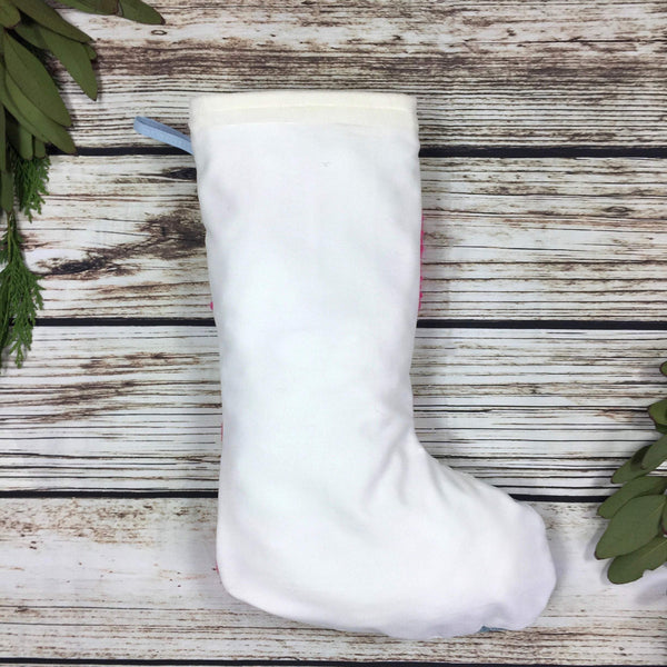 Handmade Christmas Stocking - Punch Hook Christmas, Christmas: Stockings, Lucy Teacup 44ideas.co.uk