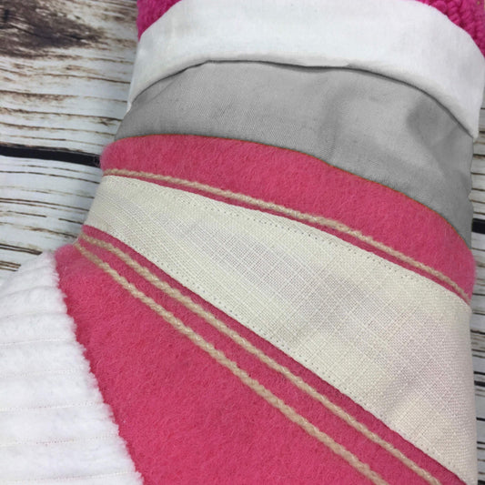 Handmade Christmas Stocking - Punch Hook Christmas, Christmas: Stockings, Lucy Teacup 44ideas.co.uk