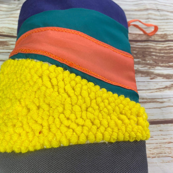 Bright Christmas Stocking - Patchwork, Punch Hook Christmas, Christmas: Stockings 44ideas.co.uk