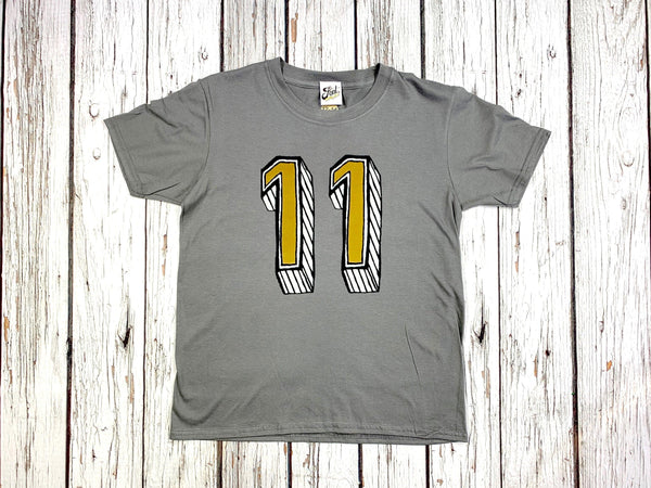 Teenage Birthday Shirt Numbers 11-16 - Juniper Red Font Not Found, Font: Juniper Red, T-Shirt: Numbers, T-Shirts, Teen Clothes 44ideas.co.uk