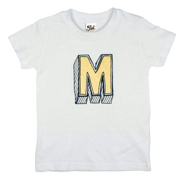 Baby Letter T-Shirt - Juniper Red Baby Clothes, Font Not Found, Font: Juniper Red, New Baby, T-Shirts, T-Shirts: Letters 44ideas.co.uk