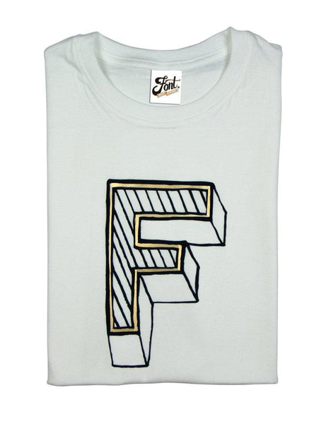 Women's Letter T-Shirt - Juniper Red Font Not Found, Font: Juniper Red, T-Shirts, T-Shirts: Letters, Womens Clothes 44ideas.co.uk