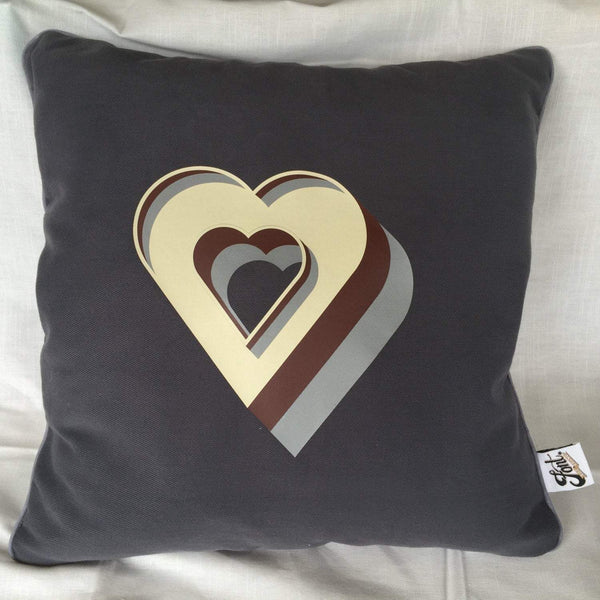 Valentines/Anniversary Heart Cushion Cover Cushions, Font Not Found, Font: Juniper Red, Font: Stirling Shadow, Homeware 44ideas.co.uk