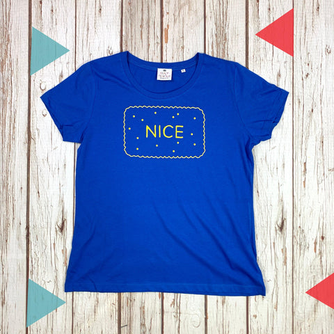Organic Cotton! Nice Biscuit Women’s T-Shirt Lucy Teacup, T-Shirts, Womens Clothes 44ideas.co.uk