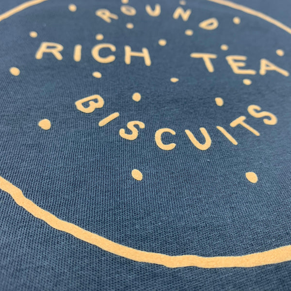 Rich Tea Biscuit Grey Women’s Sweatshirt Lucy Teacup, Sweatshirt, Womens Clothes 44ideas.co.uk