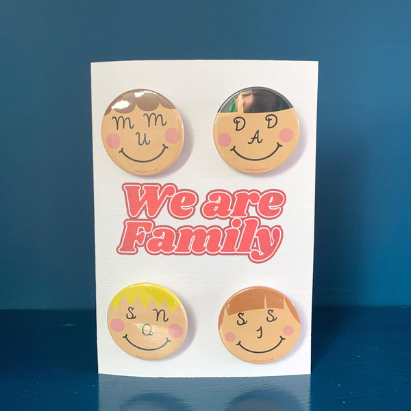 Birthday Badge Card- Family Card Badges, Birthday, Cards, Pleb 44ideas.co.uk
