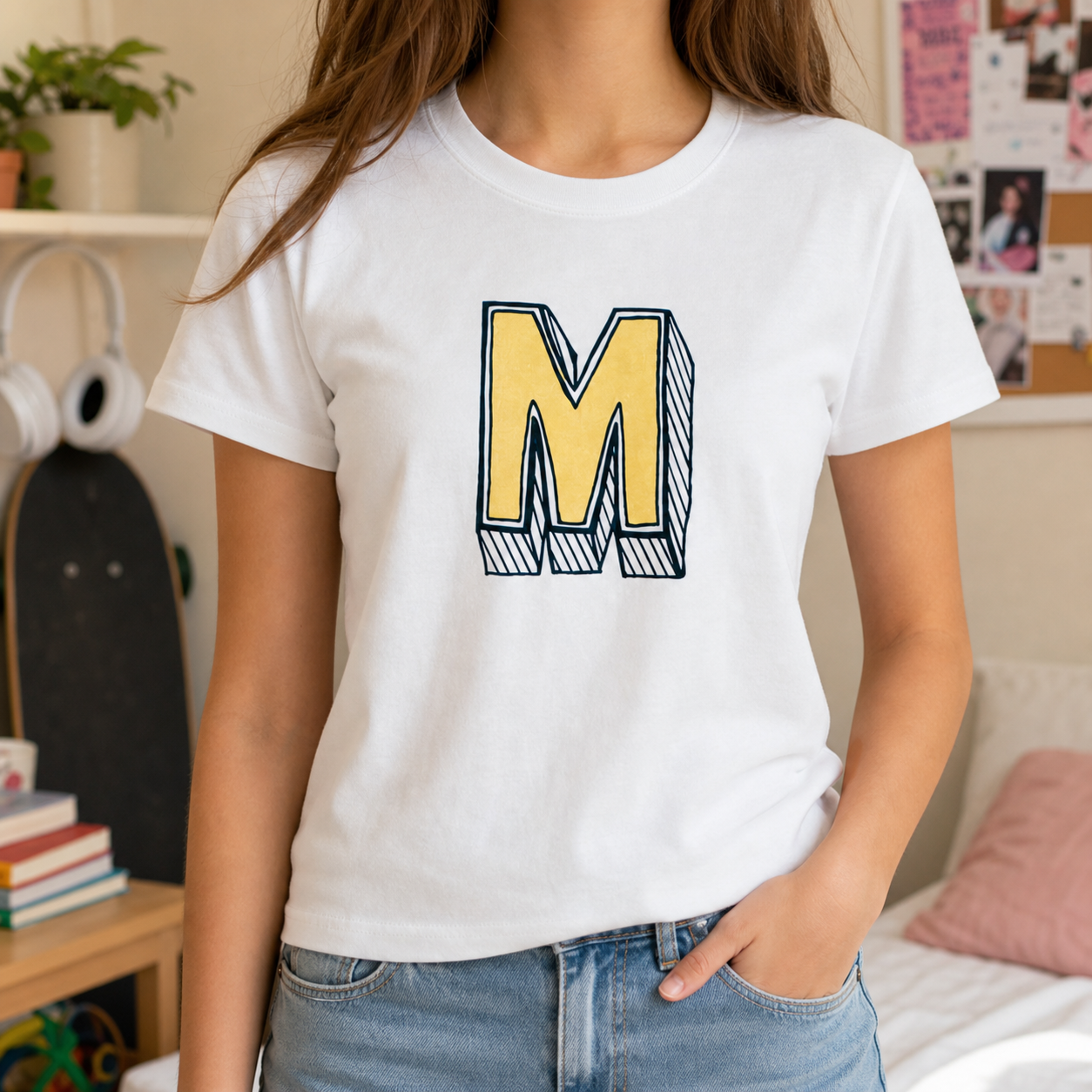 Letter T-shirts (Teens)