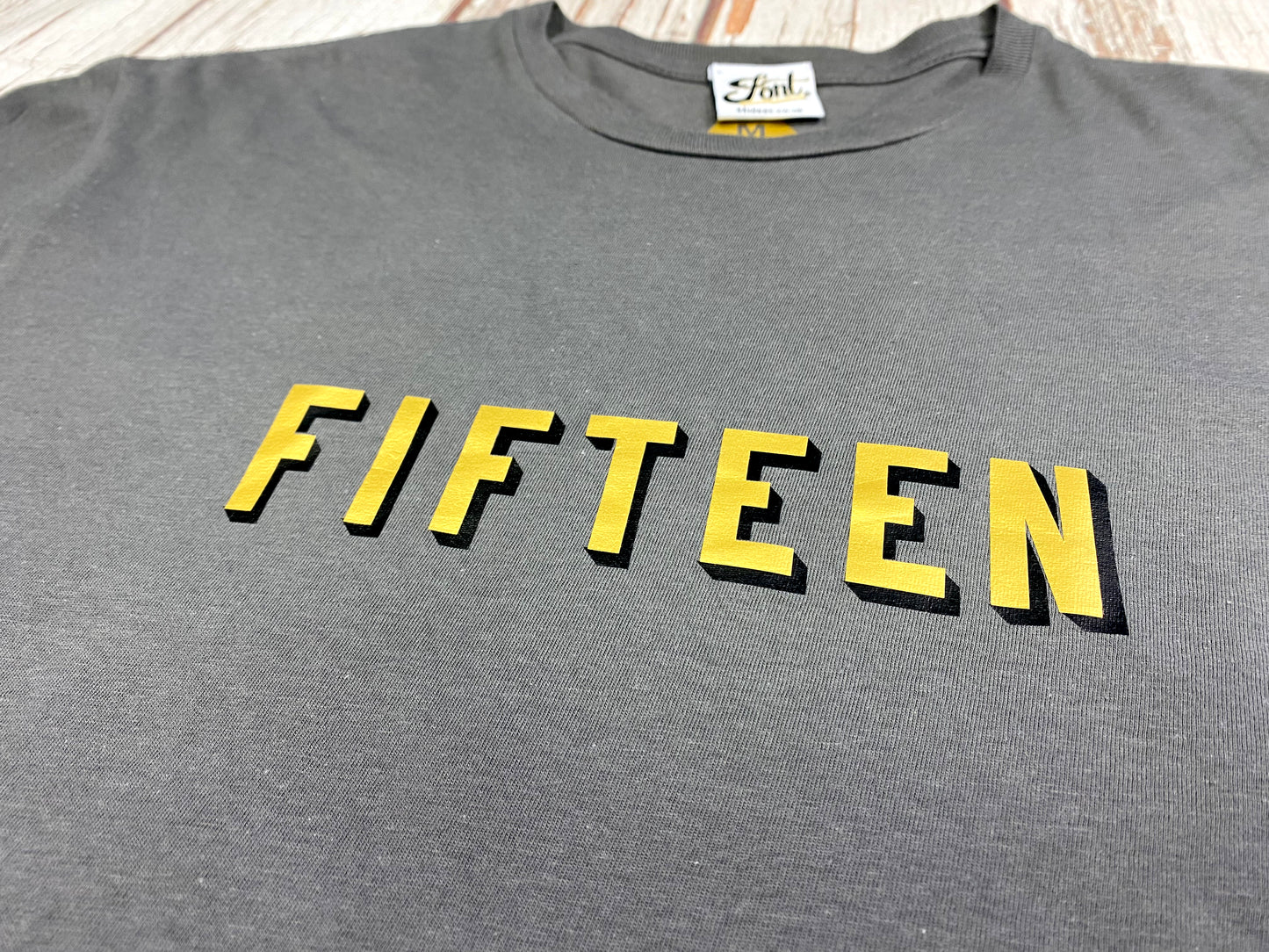 15th Birthday T-Shirt – Bingley Bang Gold Foil