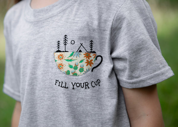 Kids 'Fill your cup' T-Shirt