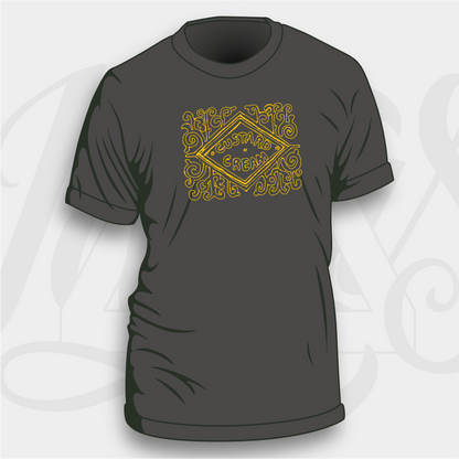 Custard Cream – Unisex & Women’s Cut T‑Shirt