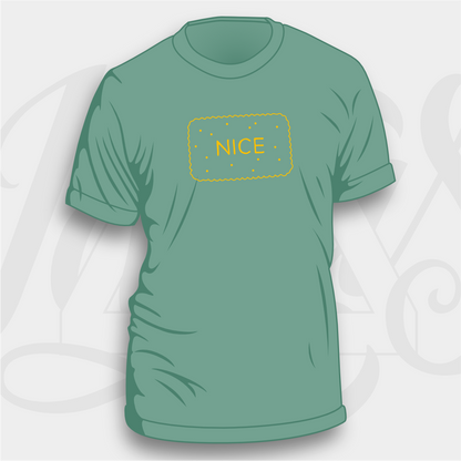 Nice Biscuit T‑Shirt – Unisex & Women’s Cut (Handmade UK)