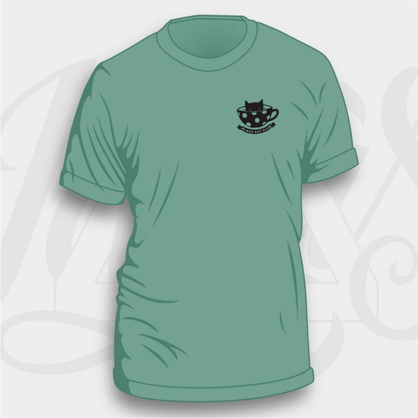 Unisex Black Cat Club Organic T-Shirt