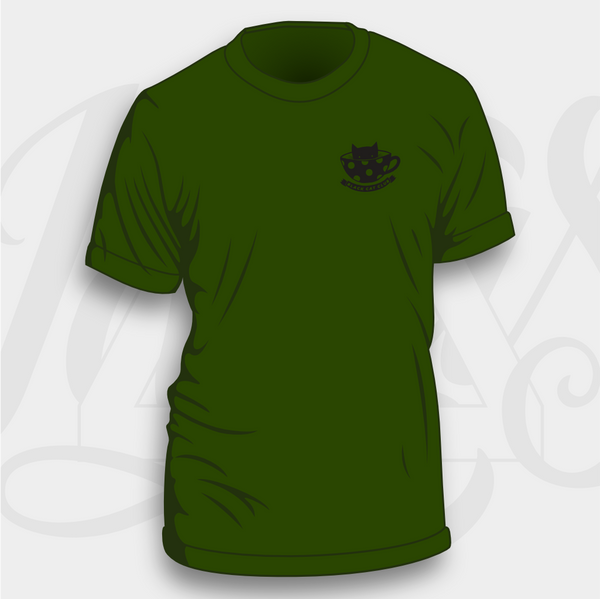 Unisex Black Cat Club Organic T-Shirt