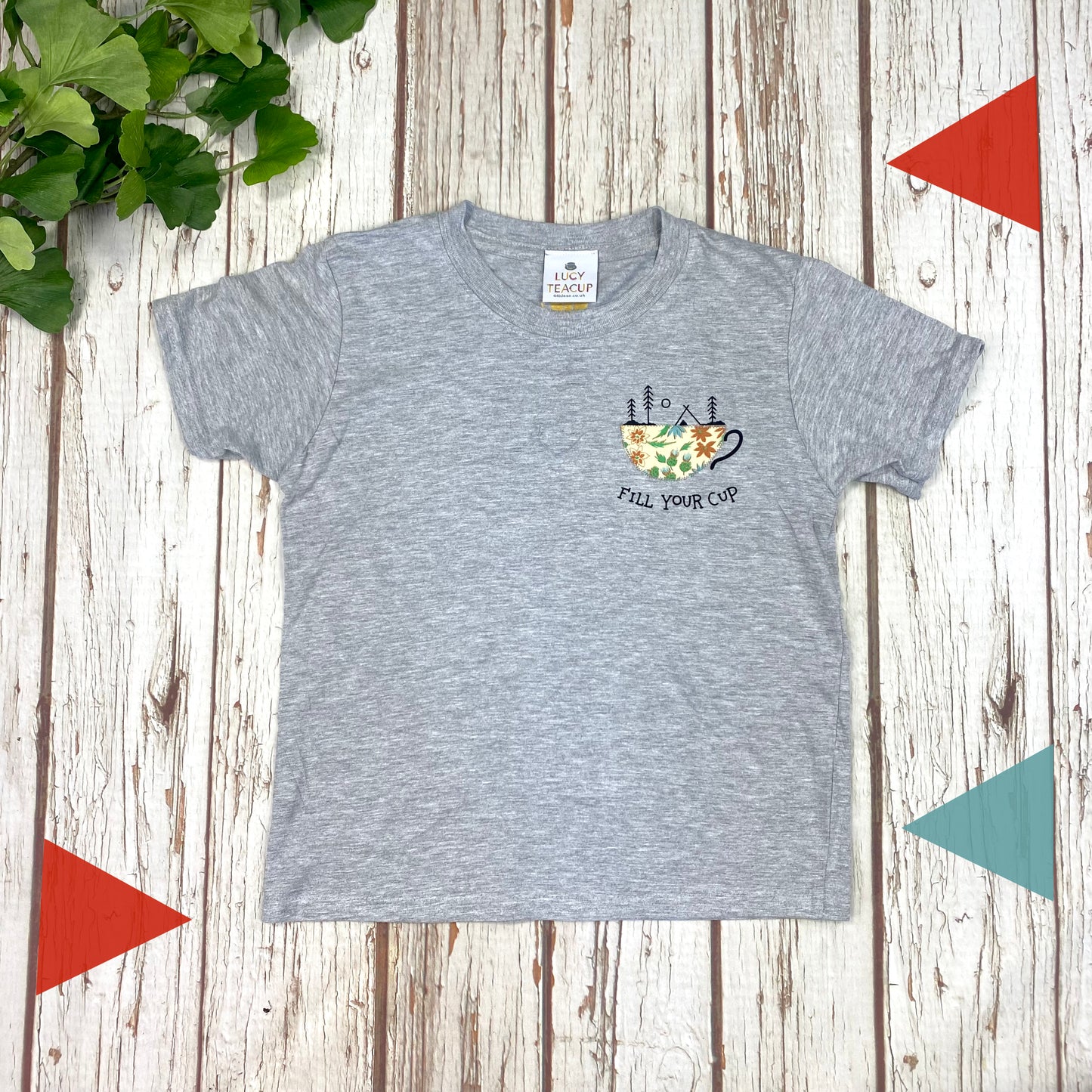 Fill Your Cup - Kids Heather T-Shirt