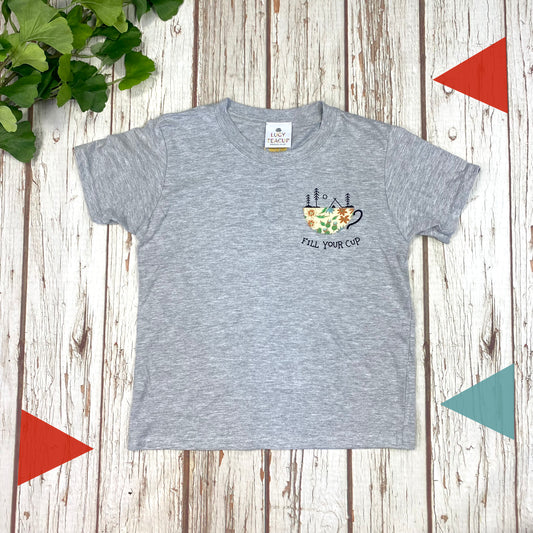 Fill Your Cup - Kids Heather T-Shirt