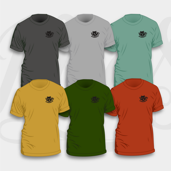 Unisex Black Cat Club Organic T-Shirt