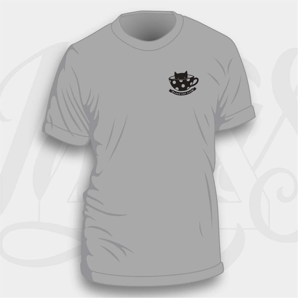 Black Cat Club - Unisex & Women's Cut T-Shirt