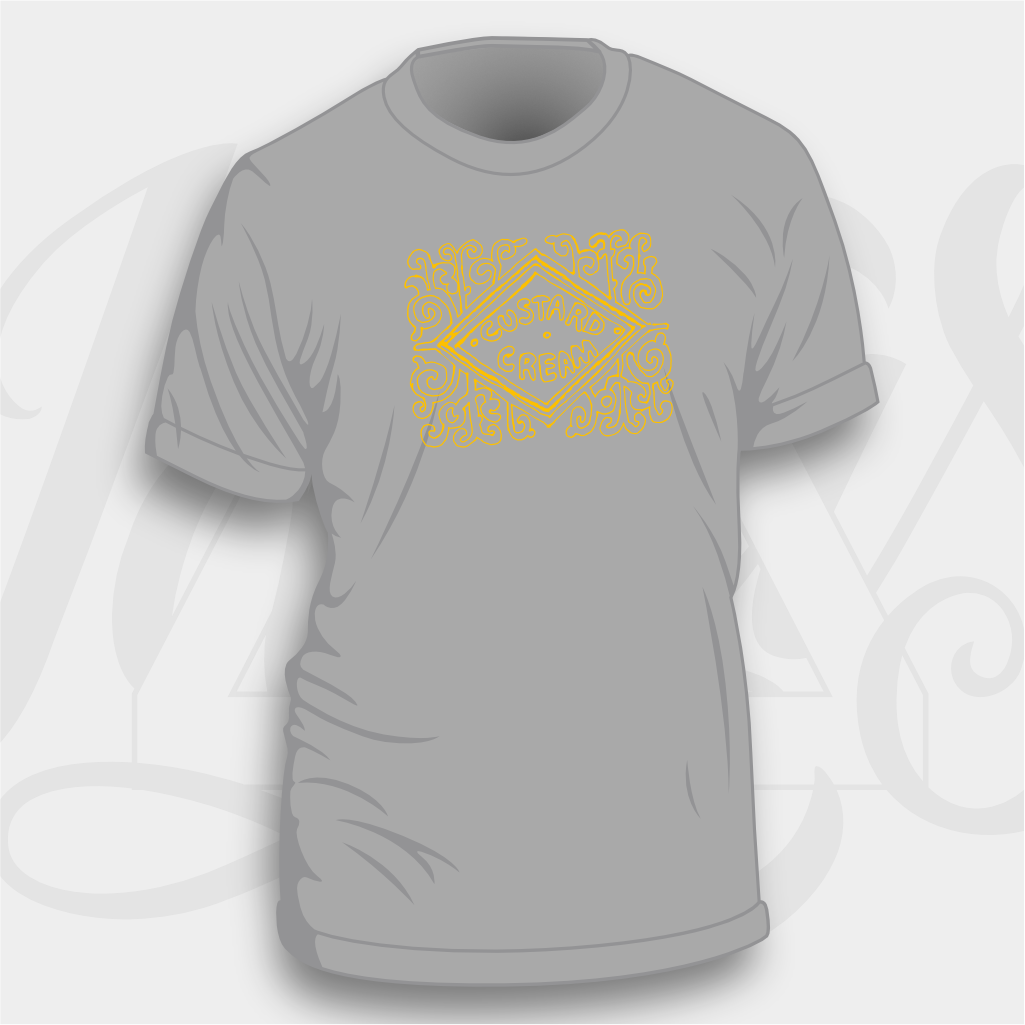 Custard Cream – Unisex & Women’s Cut T‑Shirt