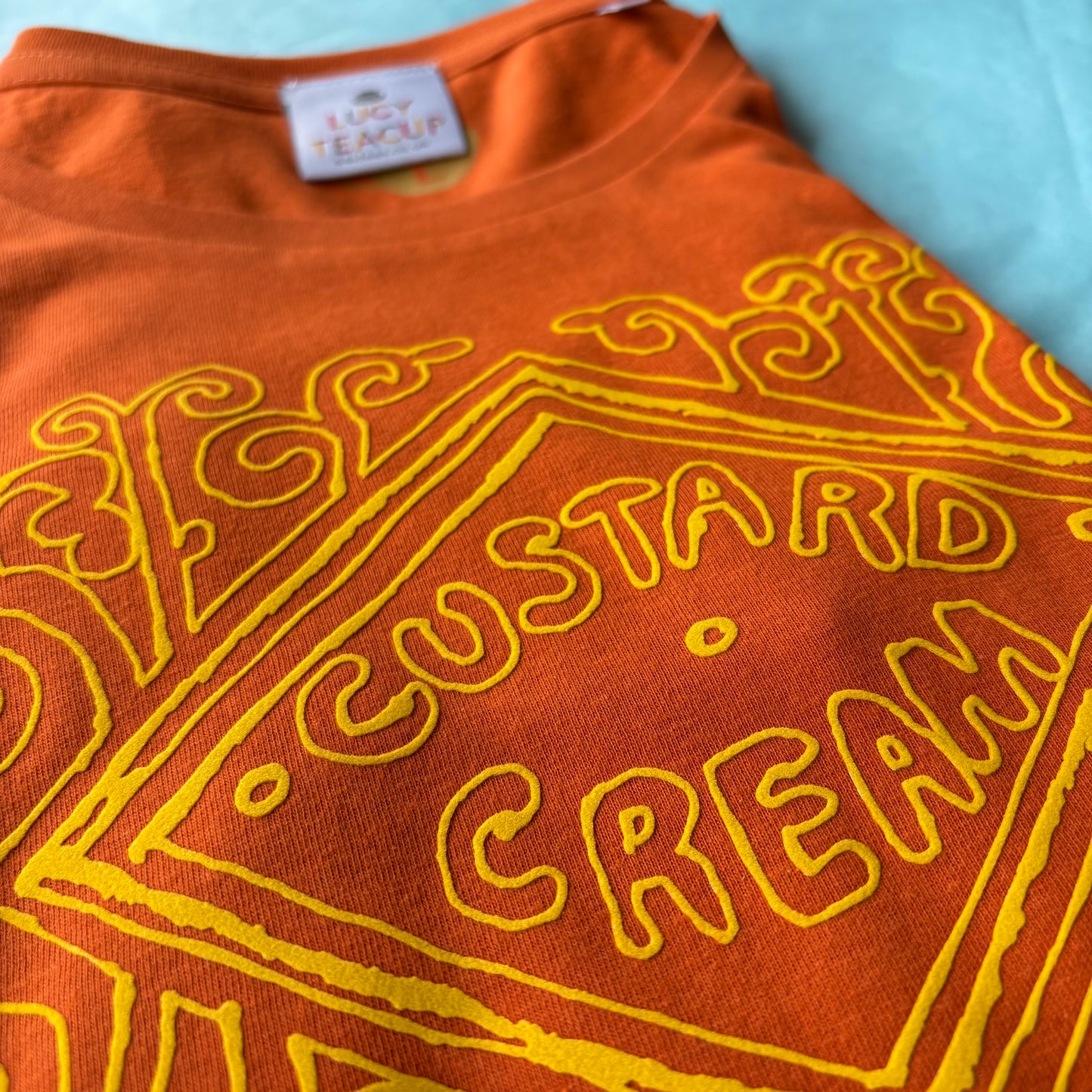 Custard Cream – Unisex & Women’s Cut T‑Shirt