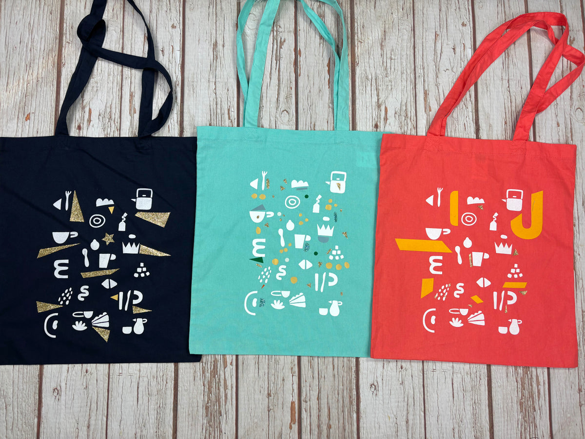 Ready to Ship: Tea at Eleven print Tote Bag