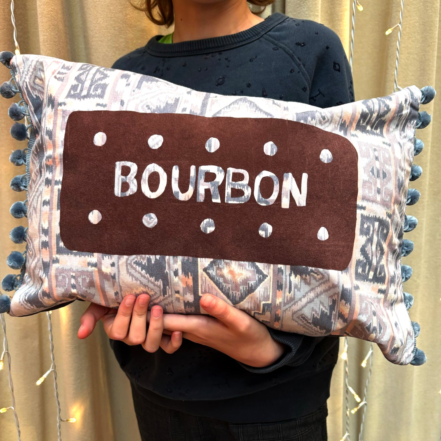 Bourbon Biscuit - Cushion Cover