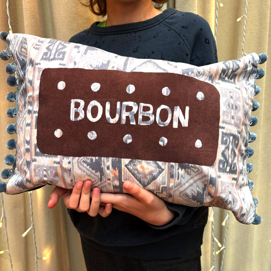 Bourbon Biscuit - Cushion Cover