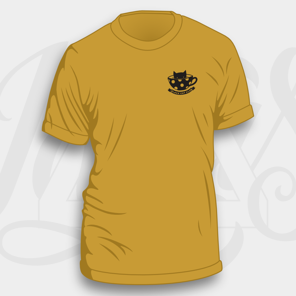 Black Cat Club - Unisex & Women's Cut T-Shirt