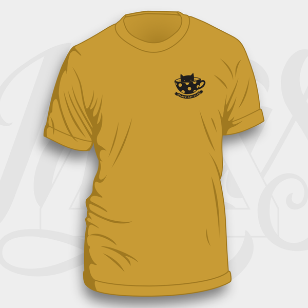 Unisex Black Cat Club Organic T-Shirt