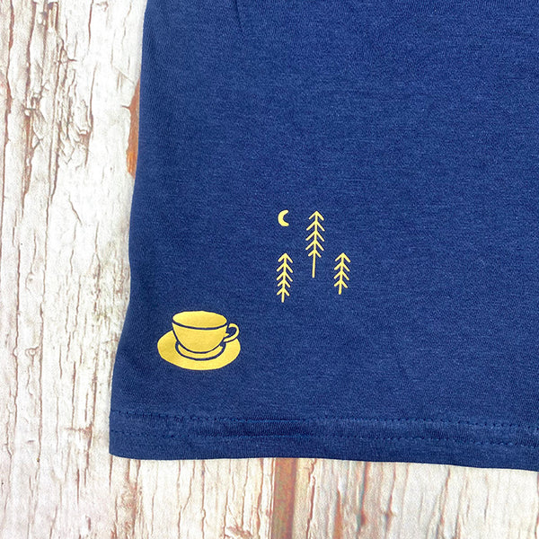 Kids 'Fill your cup'- Navy T-Shirt