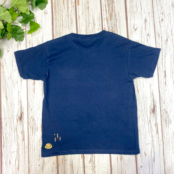 Kids 'Fill your cup'- Navy T-Shirt