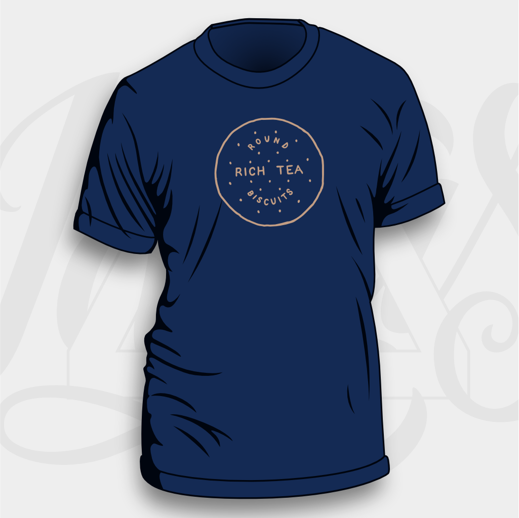 Rich Tea Biscuit - Unisex & Women's Cut T-Shirt