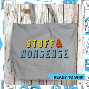 Ready to Ship: Organic Shopper- Stuff & Nonsense
